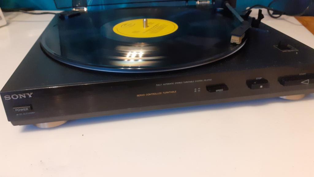Sony PS-V702 platenspeler, Gebruikt, Automatisch, Ophalen of Verzenden, Platenspeler