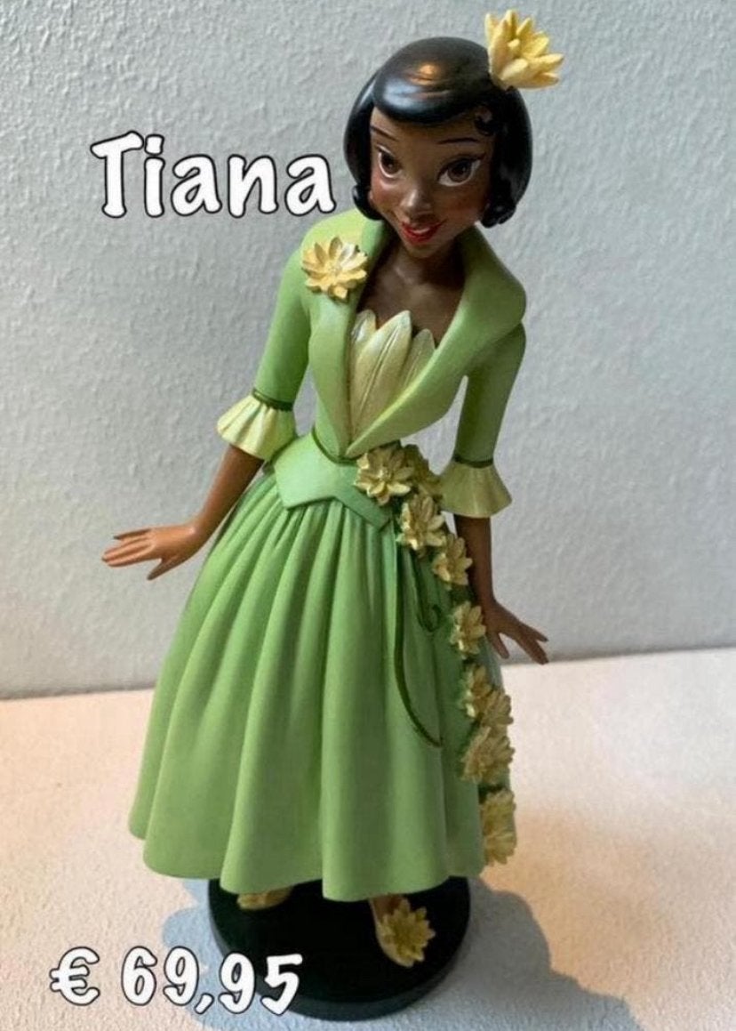 Disney beeld Tiana, Ophalen of Verzenden, Nieuw, Beeldje of Figuurtje