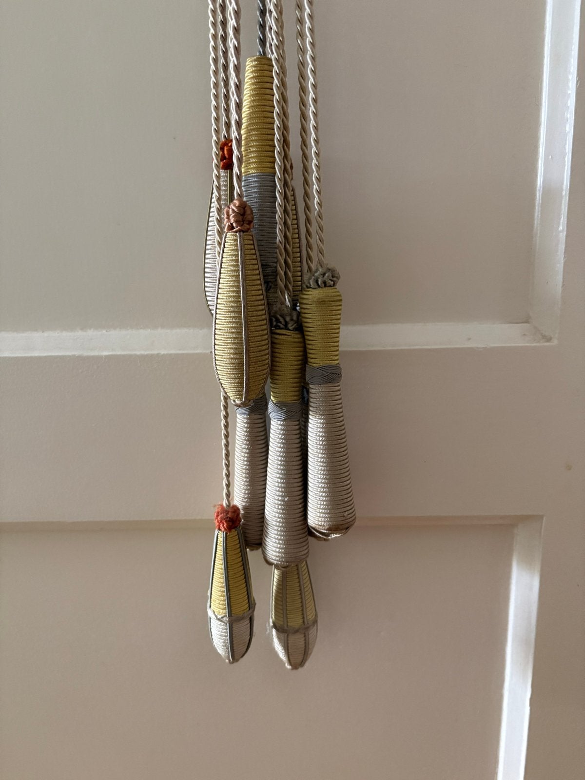 10 Vintage Gordijnkwasten - Diverse Lengtes, Huis en Inrichting, Minder dan 50 cm, Gebruikt, 200 cm of meer, Ophalen of Verzenden