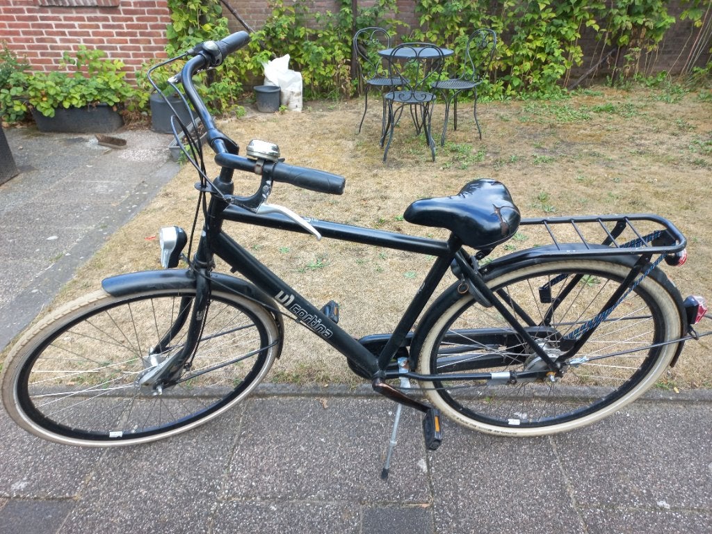 Herenfiets Cortina 28inch, Gebruikt, Versnellingen, Minder dan 49 cm, Trommelrem