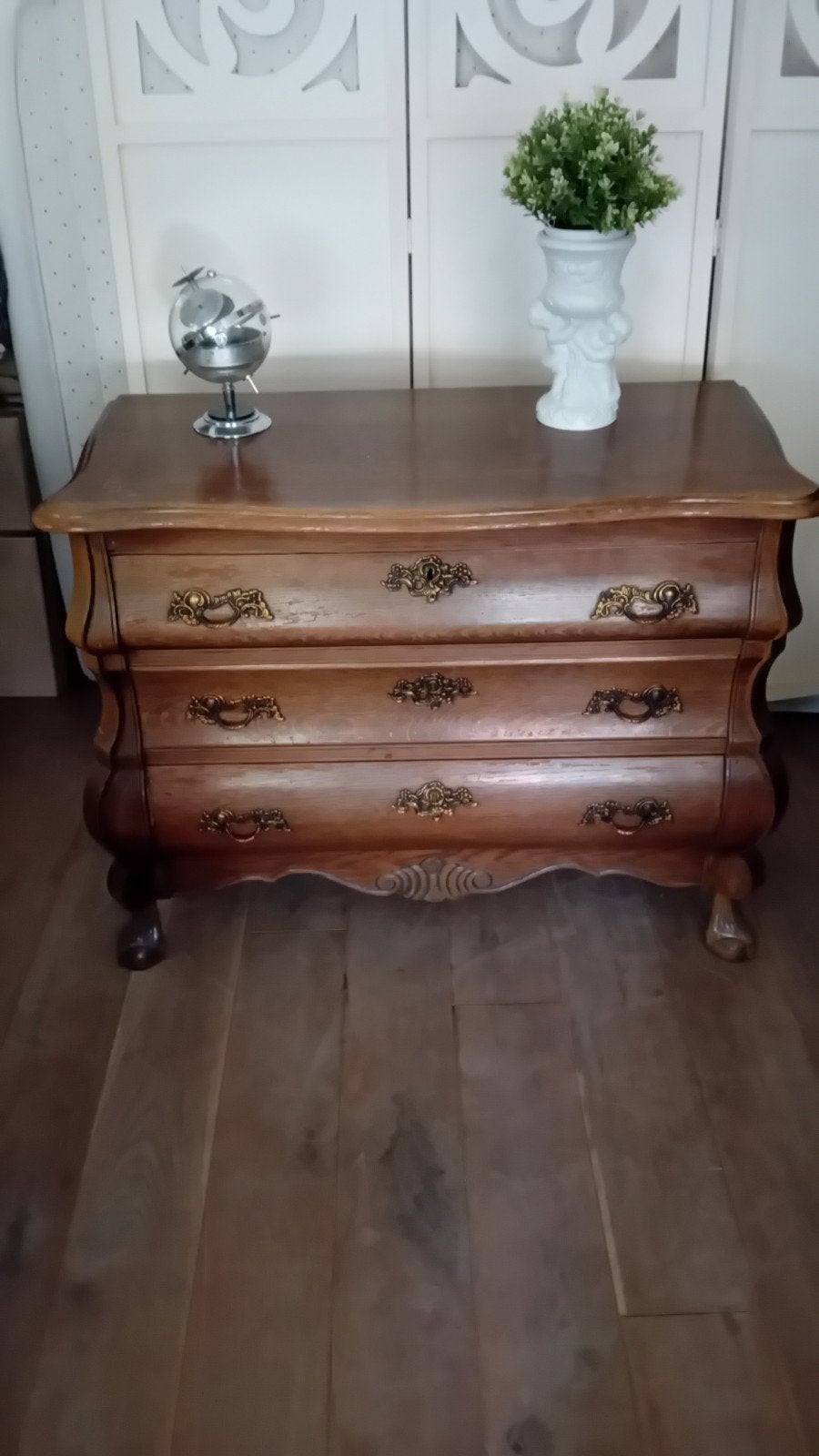 Barok ladenkast., Ophalen