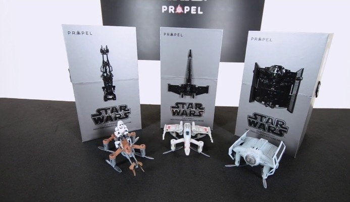 Star Wars Propel Drones - 3 stuks, nooit gebruikt, Ophalen of Verzenden