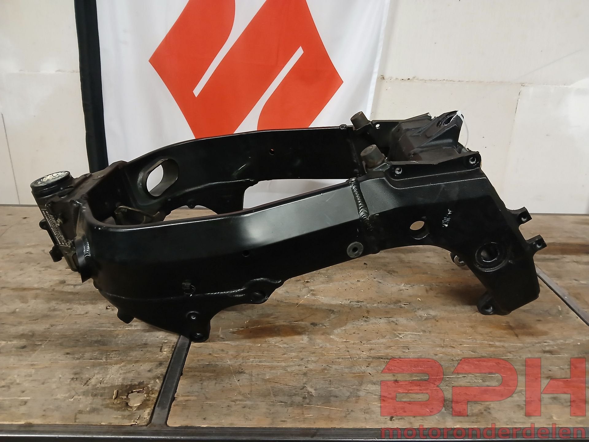 Frame + NL kenteken Suzuki GSX-R 750 K4 - K5 2004 t/m 2005 G, Motoren, Ophalen, -, -, -