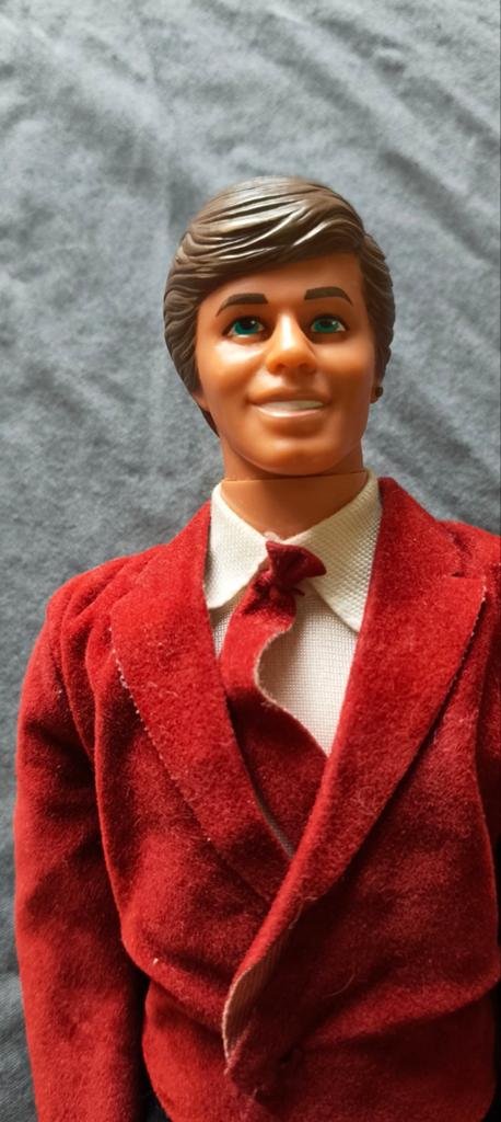 Vintage barbie Ken 1968 Hongkong, Day-to-Night #9086 outfit, Ophalen of Verzenden, Gebruikt