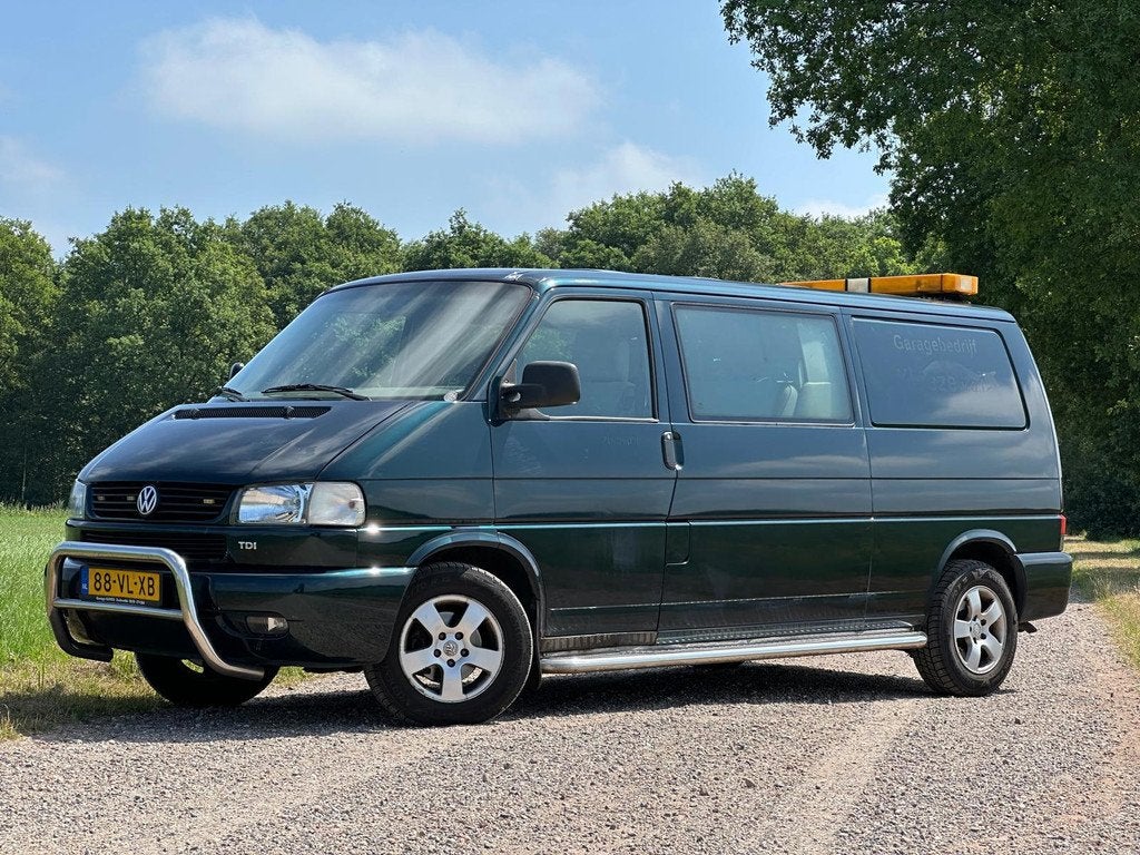 Volkswagen Transporter 2.5 TDI 332 DC, Auto's, Voorwielaandrijving, Gebruikt, Elektrische buitenspiegels, 700 kg