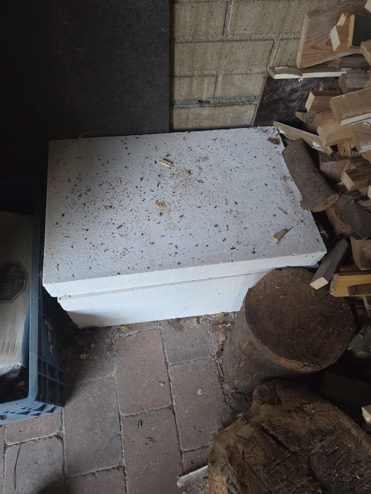 Gratis 5 Gipsblokken 60x40x7 cm, Ophalen, Gebruikt, Overige typen, Minder dan 200 cm