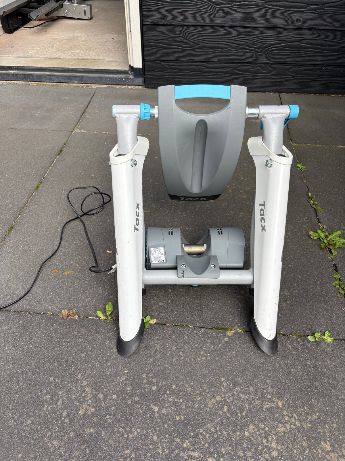 Tacx Vortex Smart T2180 fietstrainer inclusief trainerband, Sport en Fitness, Wielrennen, Ophalen, Gebruikt, Overige typen