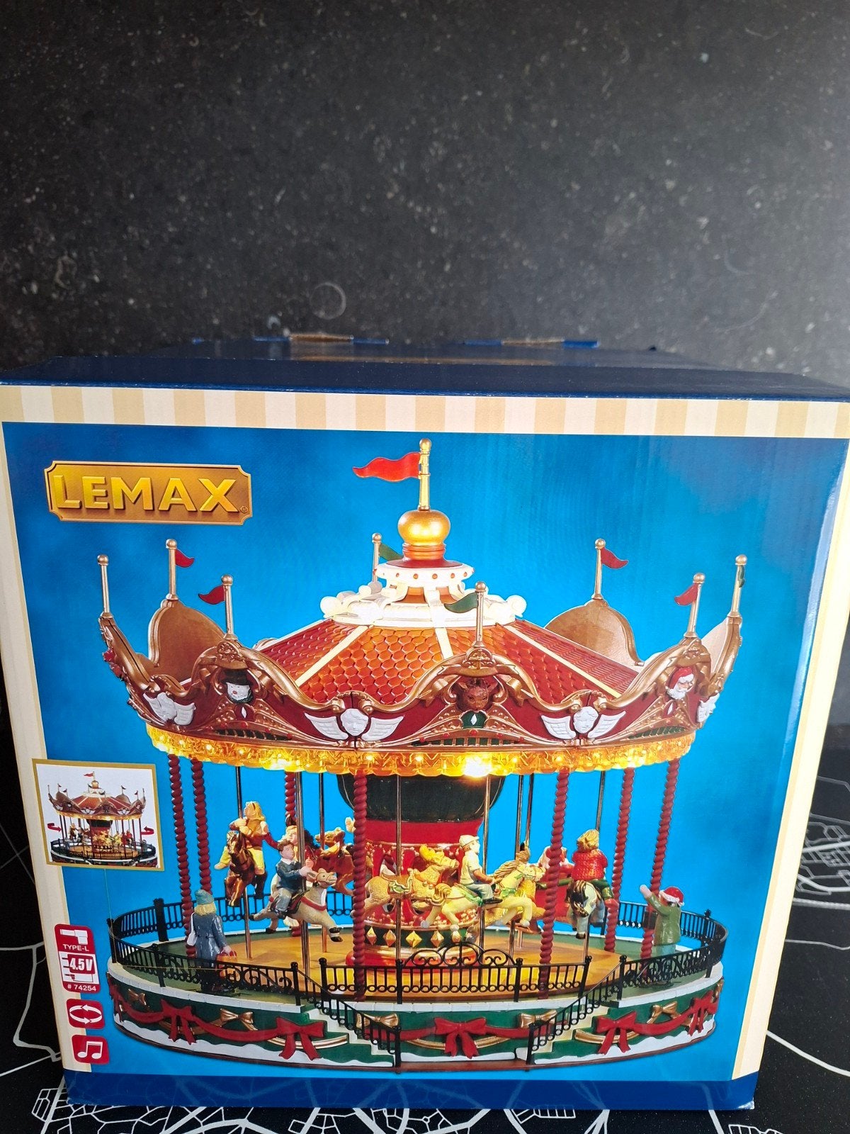 Lemax grote carrousel, Diversen, Ophalen of Verzenden, Zo goed als nieuw