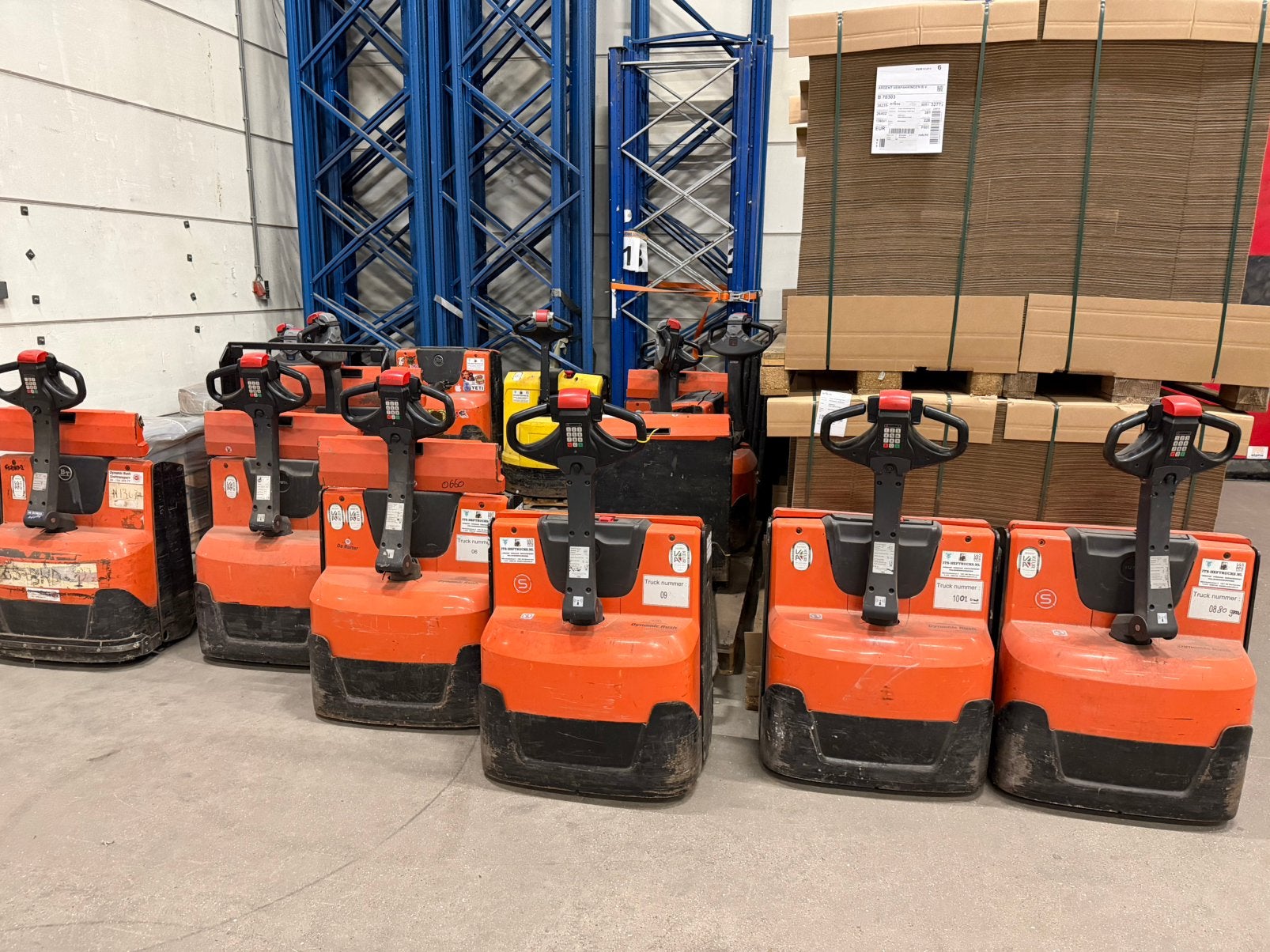 Toyota BT pompwagens, 1000 tot 2000 kg, Ophalen of Verzenden, Elektrisch, Heftruck