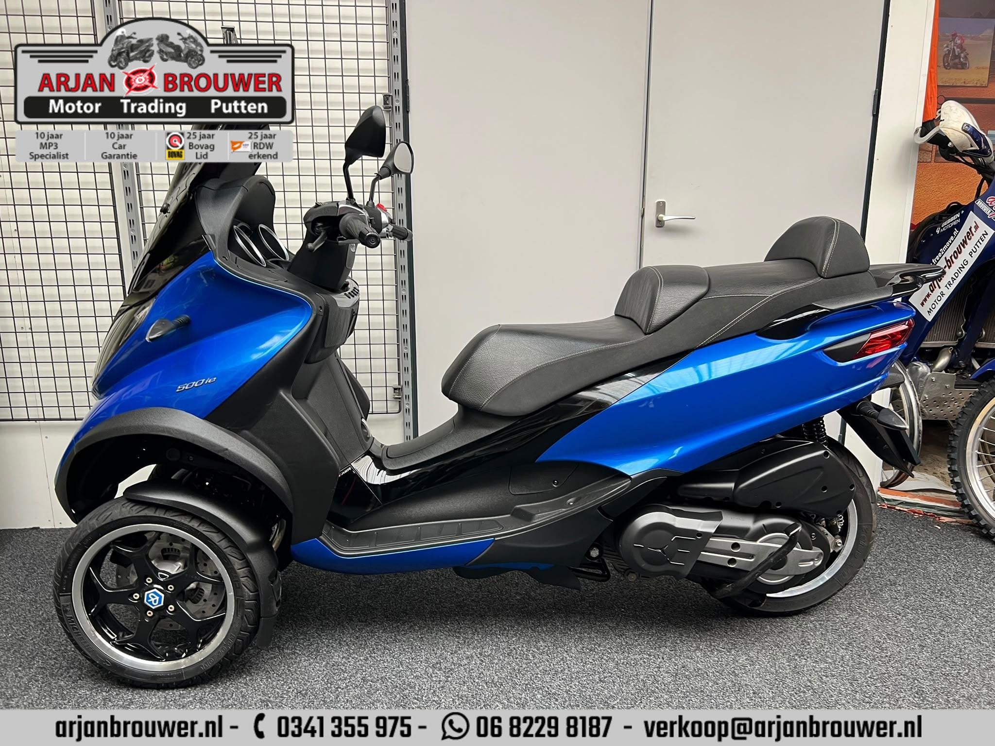 Piaggio MP3 500 LT Sport ABS, Scooter, 493 cc, Piaggio Vespa B.V., Minervum 7272
4817 ZM  Breda, NL