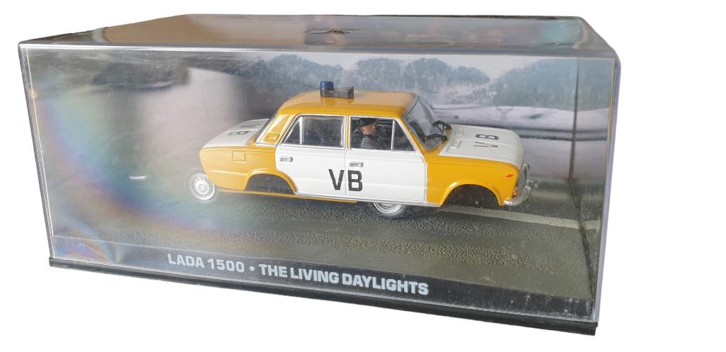 007 James Bond miniatuur Living Daylights Lada 1703, Verzamelen, Film en Tv, -, -, Overige typen, Ophalen of Verzenden