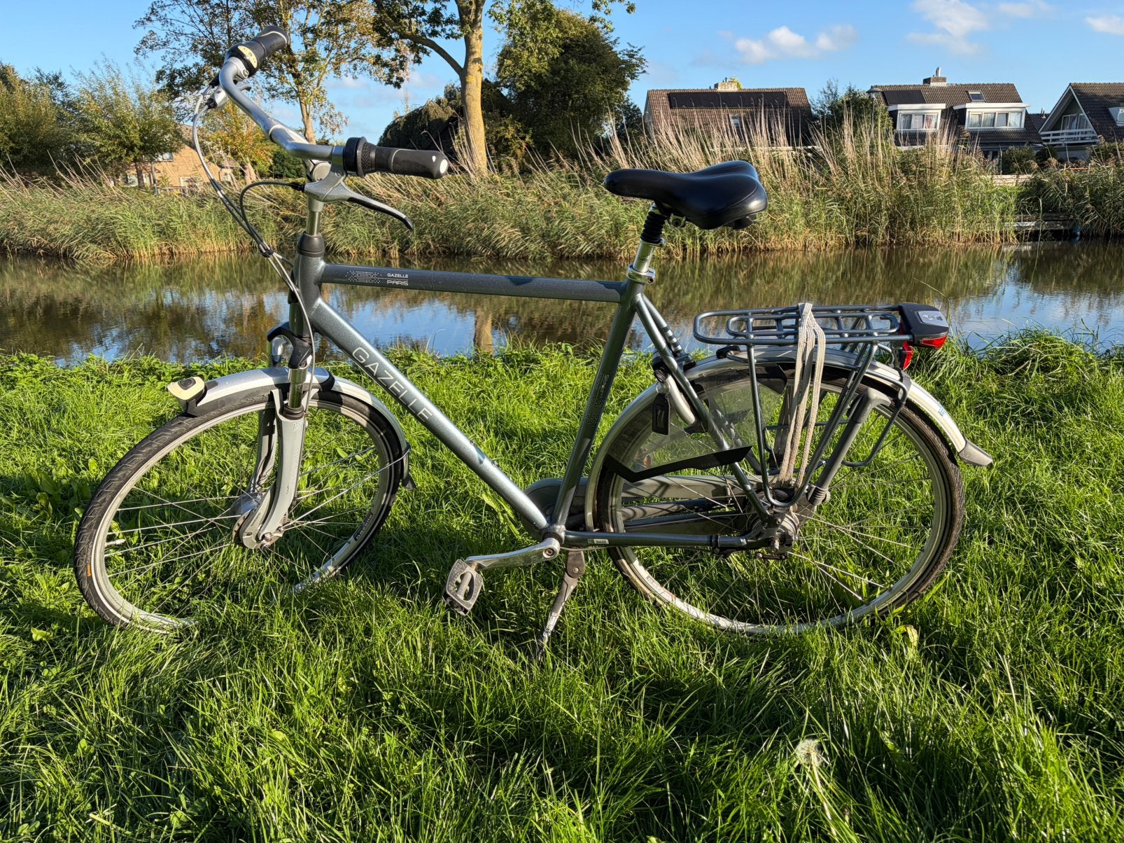 Gazelle Paris 7 versn herenfiets, Ophalen, Gebruikt, Vering, 57 tot 61 cm
