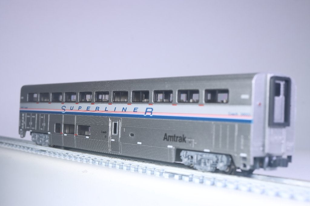 4-delige set personenwagons, Amtrak (US), Overige merken, Gelijkstroom, Ophalen of Verzenden, Nieuw