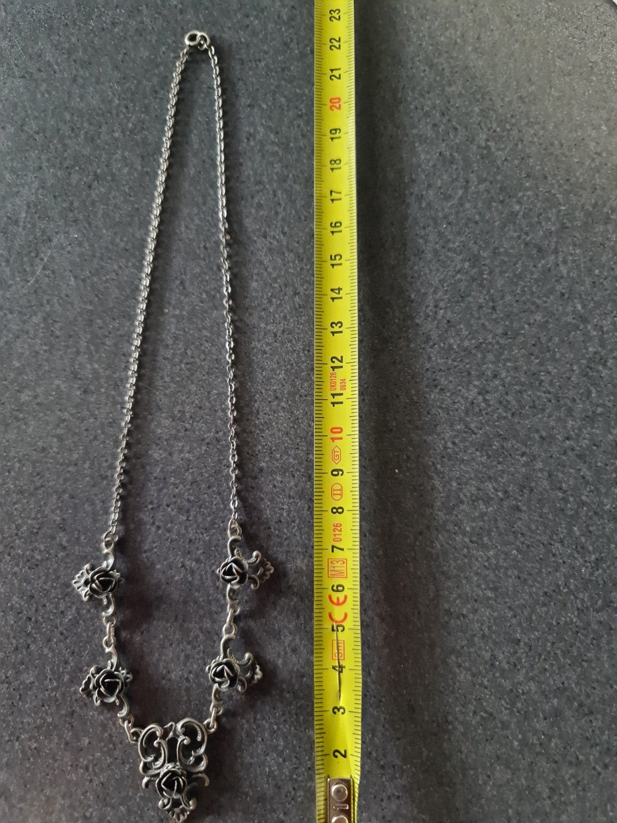 Barokken antieke ketting, Ophalen of Verzenden, Zilver