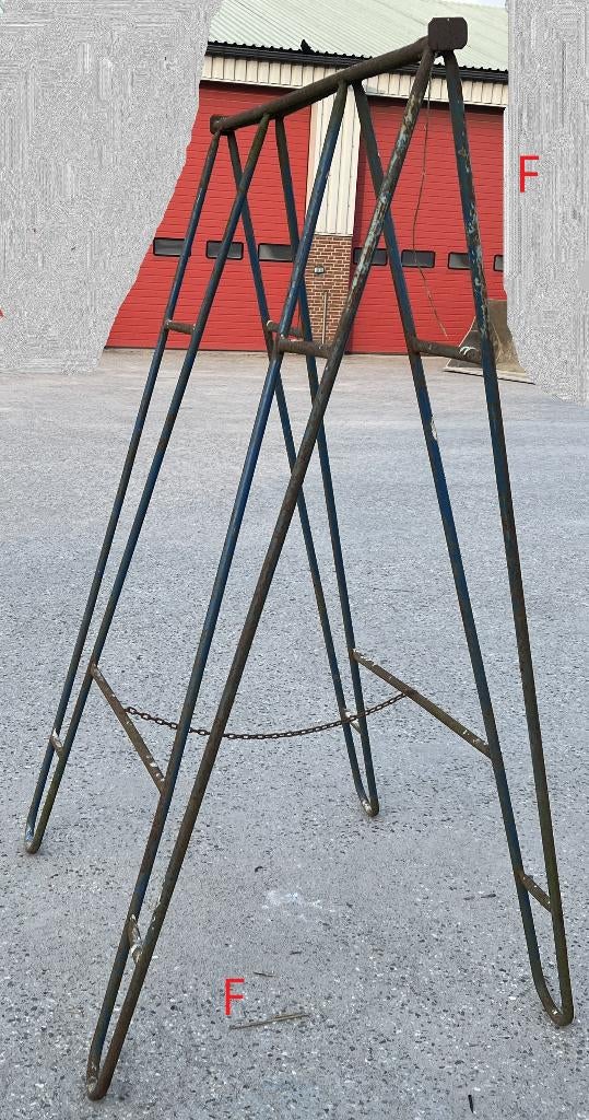 Klap schraag gebruikt 10 stuks H1,75 b1,10, Ophalen, Gebruikt, Overige typen, Minder dan 2 meter