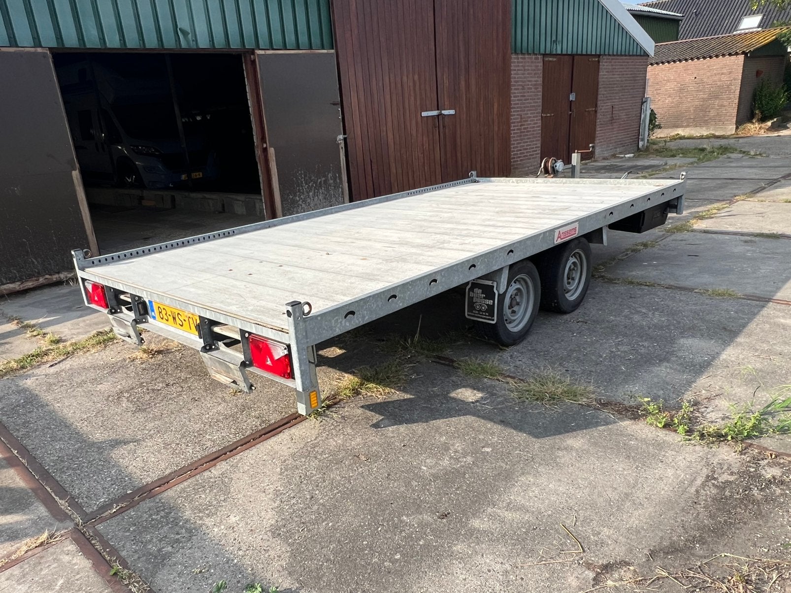 Anssems MSX2700 auto aanhanger ambulance 2018 405x200, Auto diversen, Aanhangers en Bagagewagens, Ophalen of Verzenden, Gebruikt