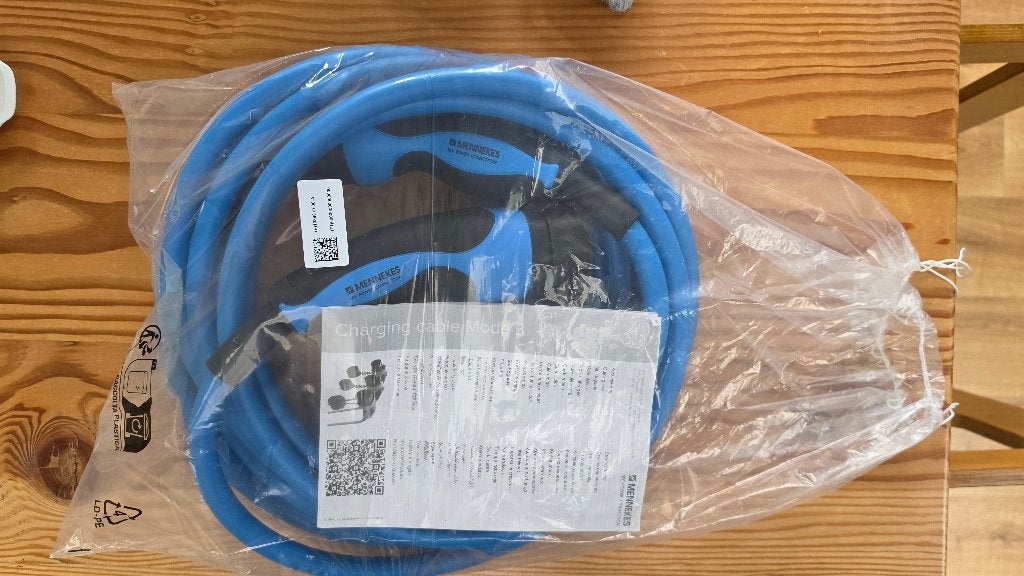 Laadkabel 7m mode 3 type 2 Mennekes 32A/480v, Auto-onderdelen, Ophalen, Nieuw