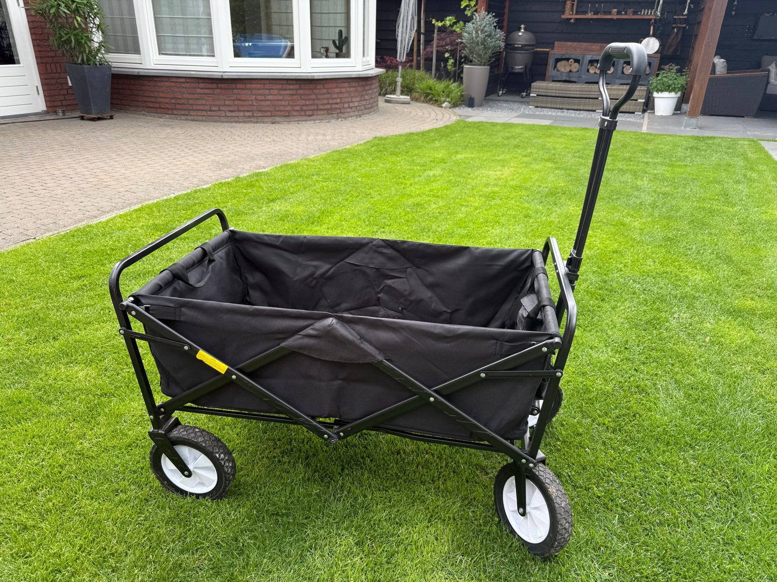 Lifegoods bolderkar opvouwbaar - 94L - 70kg, Caravans en Kamperen, Bolderkarren, Ophalen of Verzenden, Opvouwbaar, Gebruikt