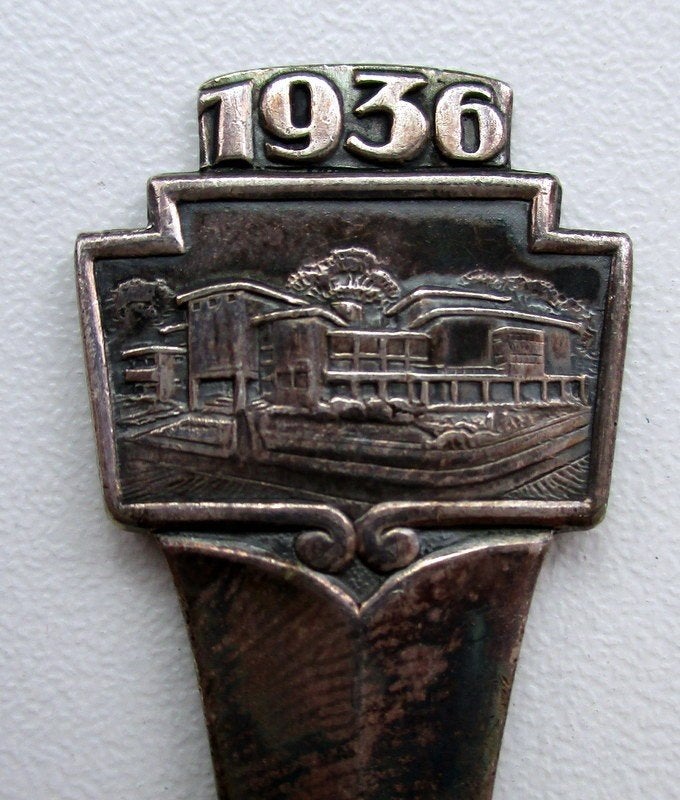 AVRO 1936 Art Deco ZELDZAAM exemplaar! verz. Suikerlepel, Verzenden