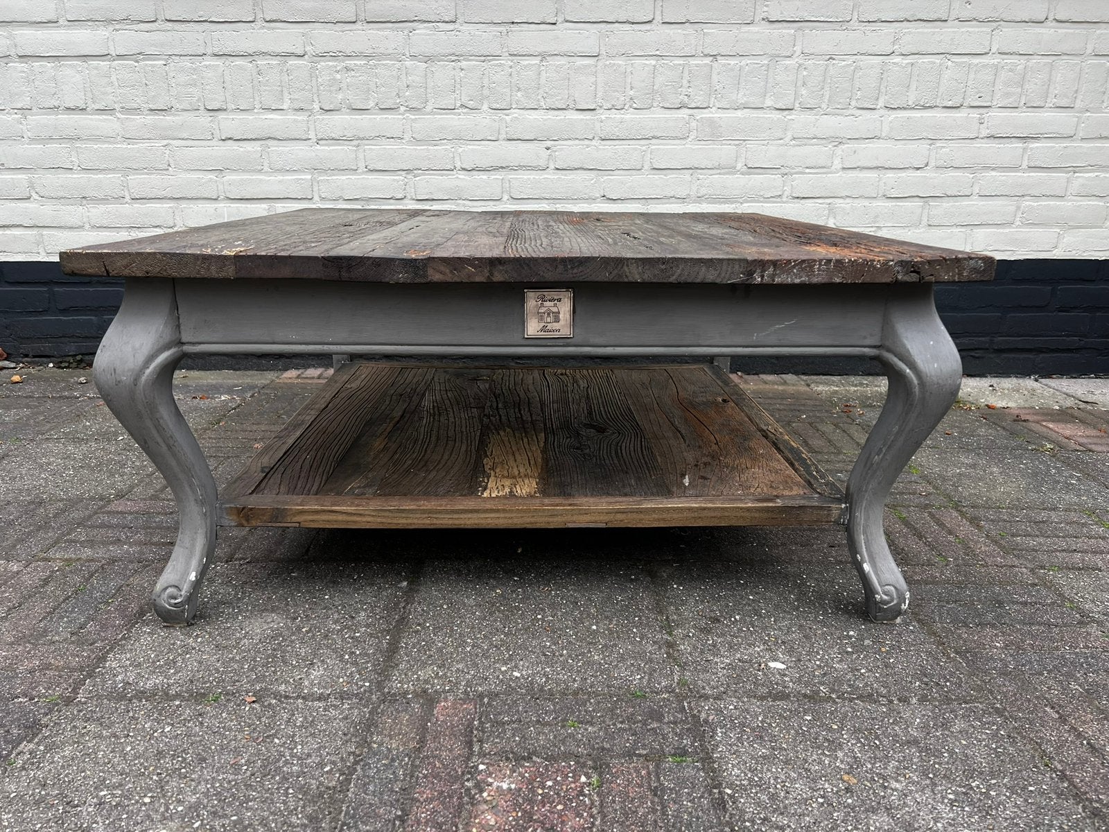 Riviera Maison salontafel, Ophalen, 50 tot 100 cm, Vierkant, 50 tot 100 cm