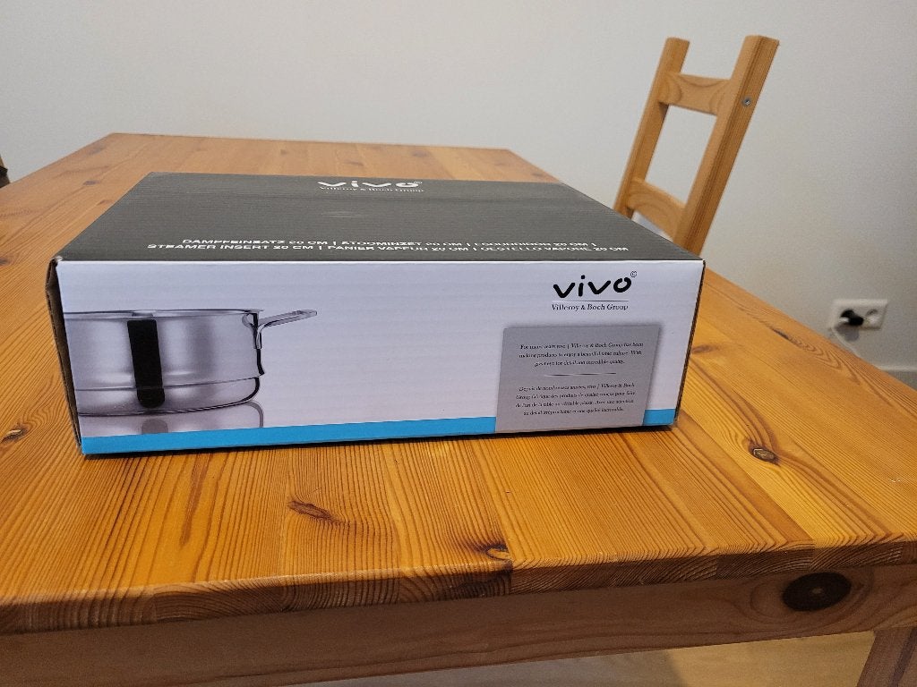 VIVO Villeroy&Boch Albert Heijn AH stoominzet 20 cm, Ophalen, Nieuw, Rvs, Pannenset