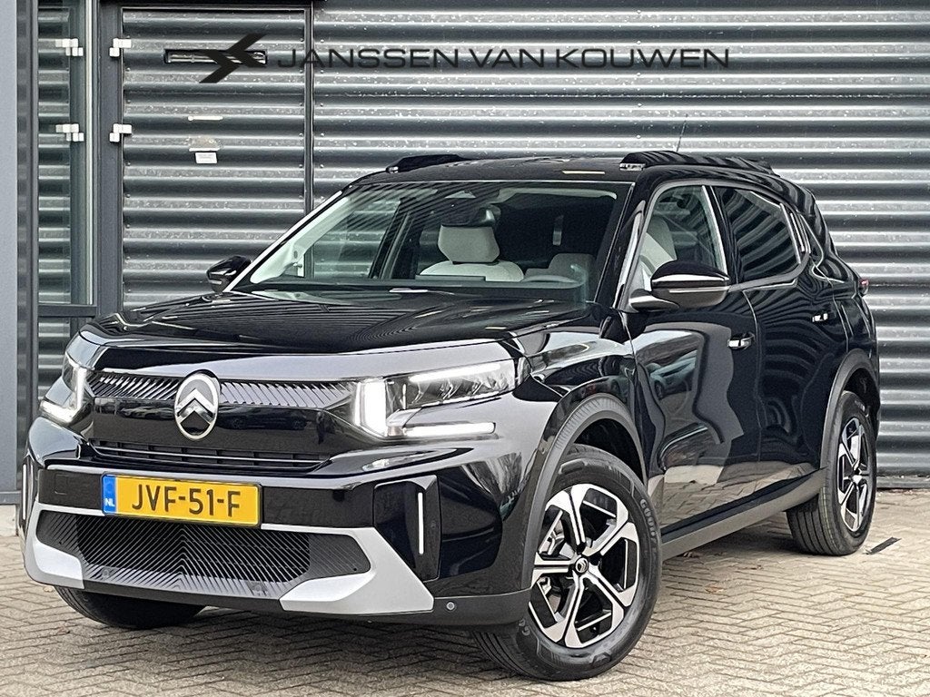 Citroen Ë-C3 Aircross Max 113pk Extended Range 54 kWh Camer, Gebruikt, 327 min, Zwart, Origineel Nederlands