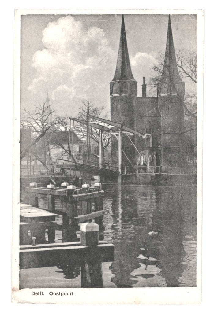 968860	Delft	Oostpoort	1929	Gelopen met postzegel
