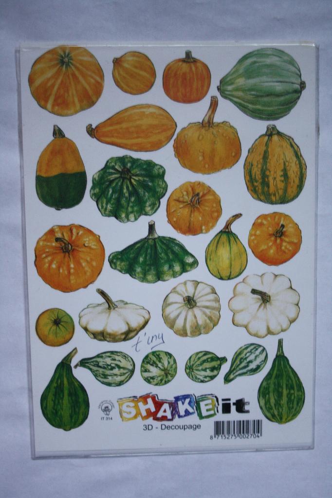 8 st. A5 knipvellen A5 shake-it 3D collage 9900, Ophalen of Verzenden, Nieuw, Natuur, Knipvel
