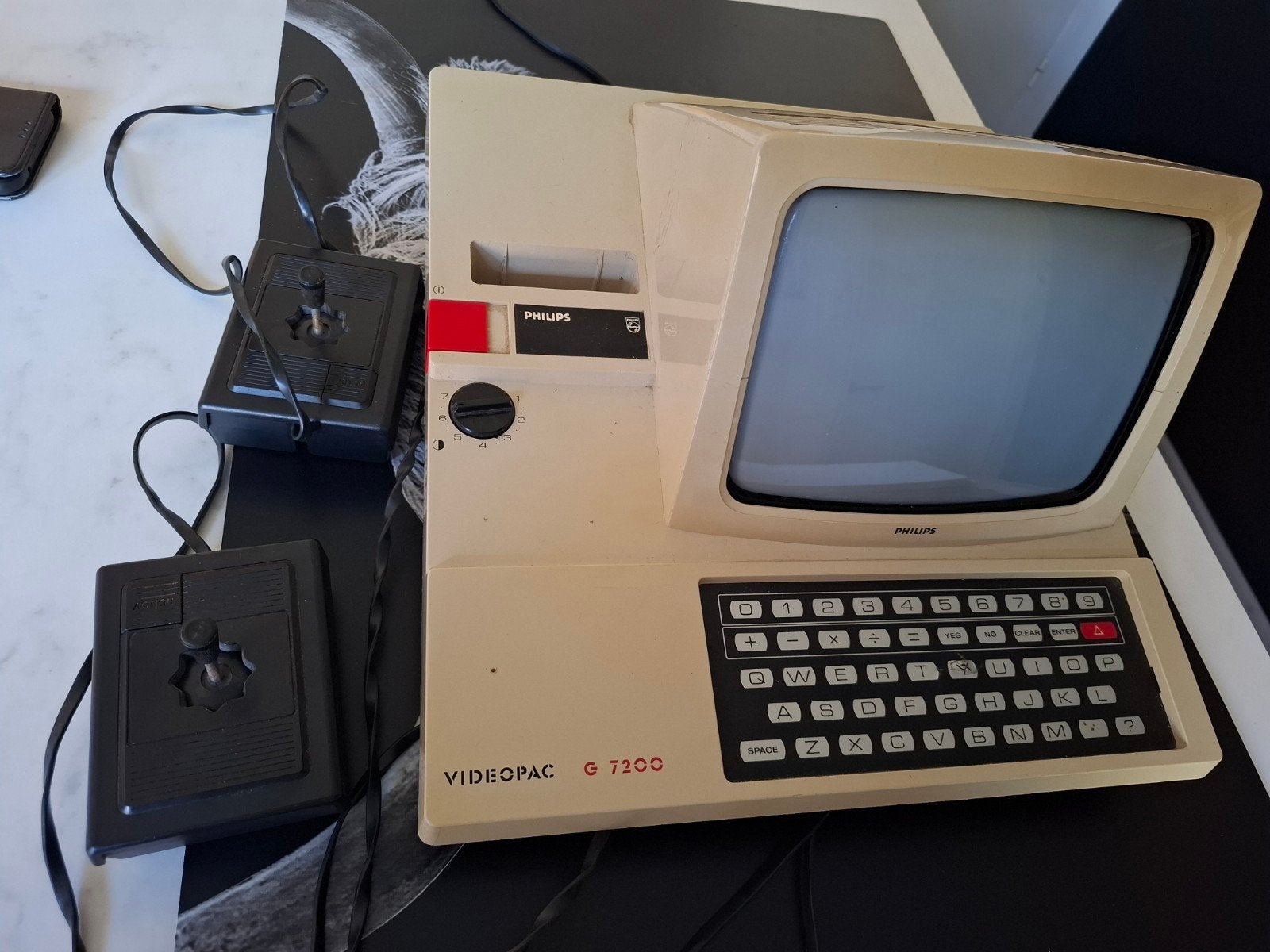 Philips Videopac G 7200 met 9 spellen, Ophalen, Gebruikt