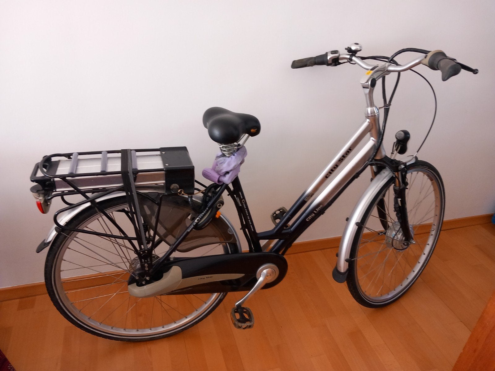 City Star elektrische fiets, Fietsen en Brommers, Gebruikt, 51 tot 55 cm, 30 tot 50 km per accu, Ophalen