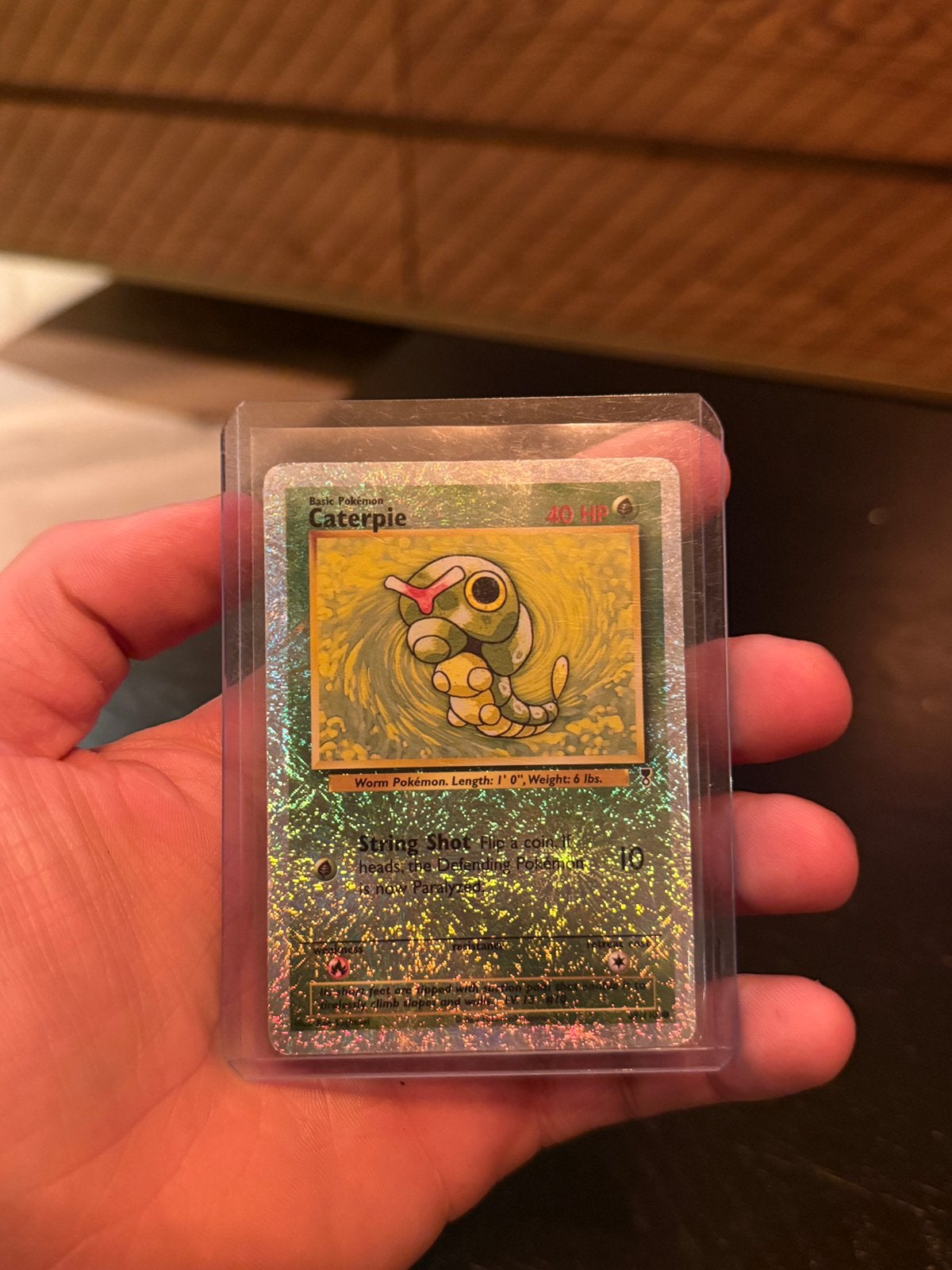 Caterpie 69/110 REVERSE - Legendary Collection (2002)Vintage, Ophalen of Verzenden, Foil