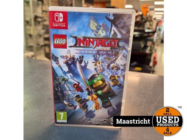 Switch Game | LEGO Ninjago Movie Game, Nintendo, Zo goed als nieuw, Support@nintendo.com, 11-1 Hokotate-cho, Kamitoba, Minami-ku
Kyoto 601-8501
Japan
