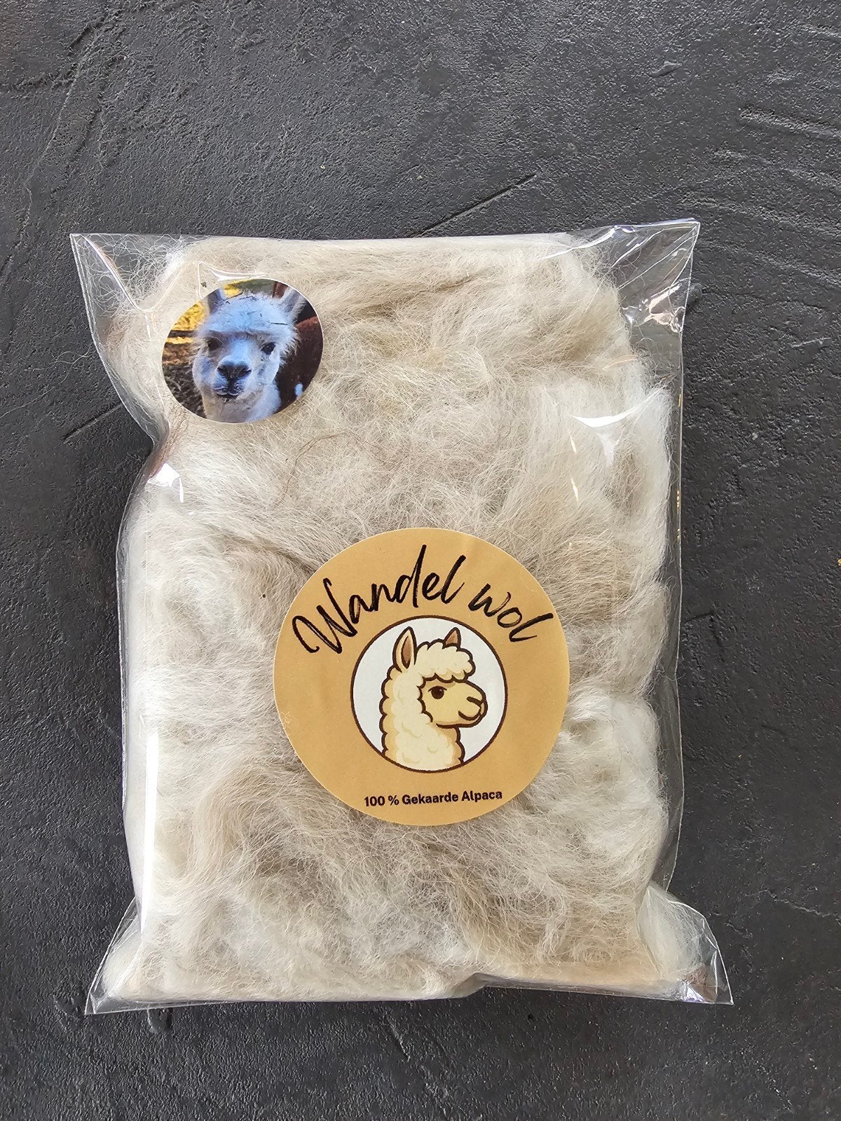 wandelwol /loperswol /gekaarde alpacawol, Ophalen of Verzenden, Nieuw
