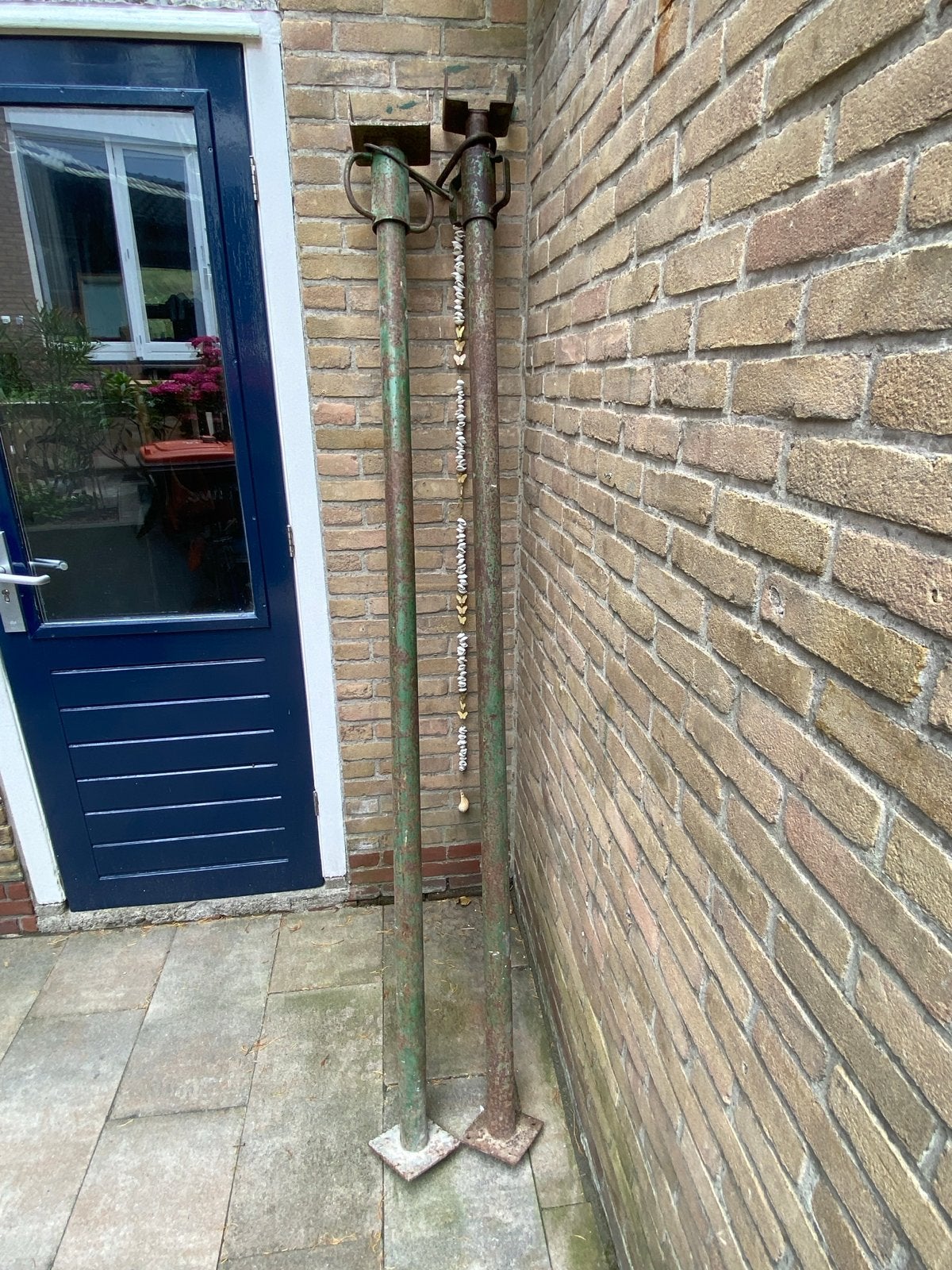2 Schroefstempels - 2 meter ingeschoven, Ophalen, Gebruikt, Overige typen