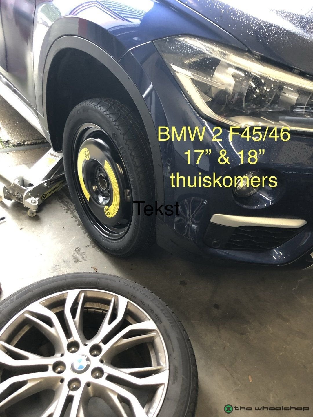 Reservewiel Thuiskomer BMW X1 F48 1 2 3 -Series F40 F44 F45, Gebruikt, -, Banden en Velgen, Ophalen of Verzenden