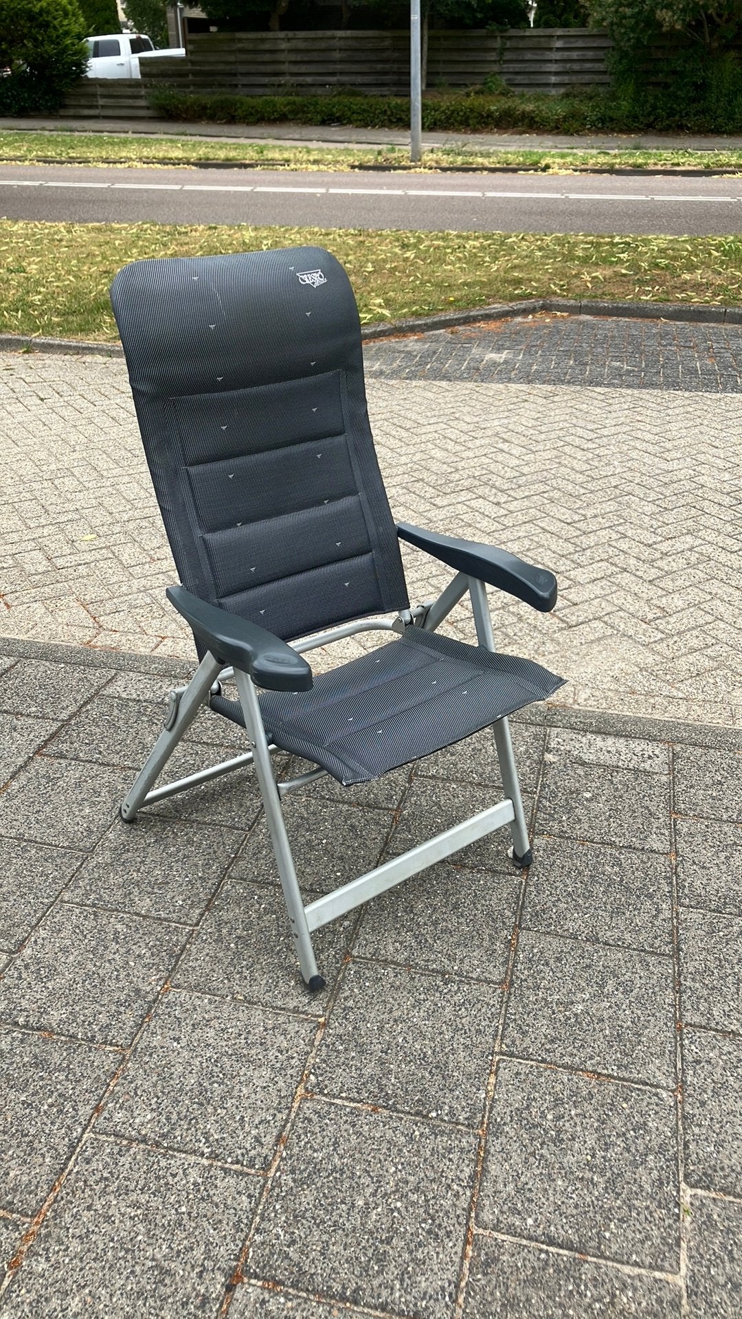 Crespa de luxe, Caravans en Kamperen, Ophalen, Zo goed als nieuw, Campingstoel
