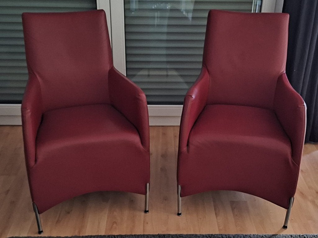 Fauteuil Bert Plantagie, Ophalen, Gebruikt, Twee, Leer