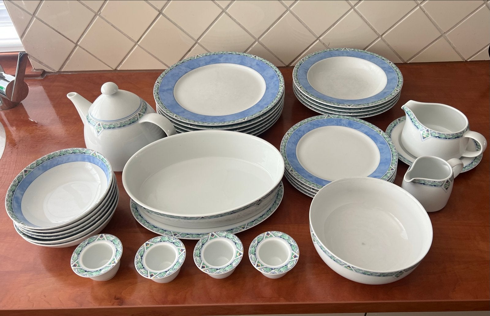 Arzberg Servies - Vaatwasmachinebestendig, Ophalen, Gebruikt, Overige stijlen, Porselein