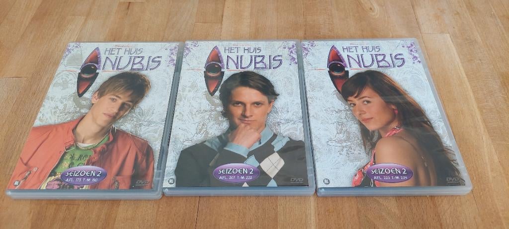 3 dvds van het huis anubis seizoen 2, Alle leeftijden, Ophalen of Verzenden, Zo goed als nieuw, Actie en Avontuur