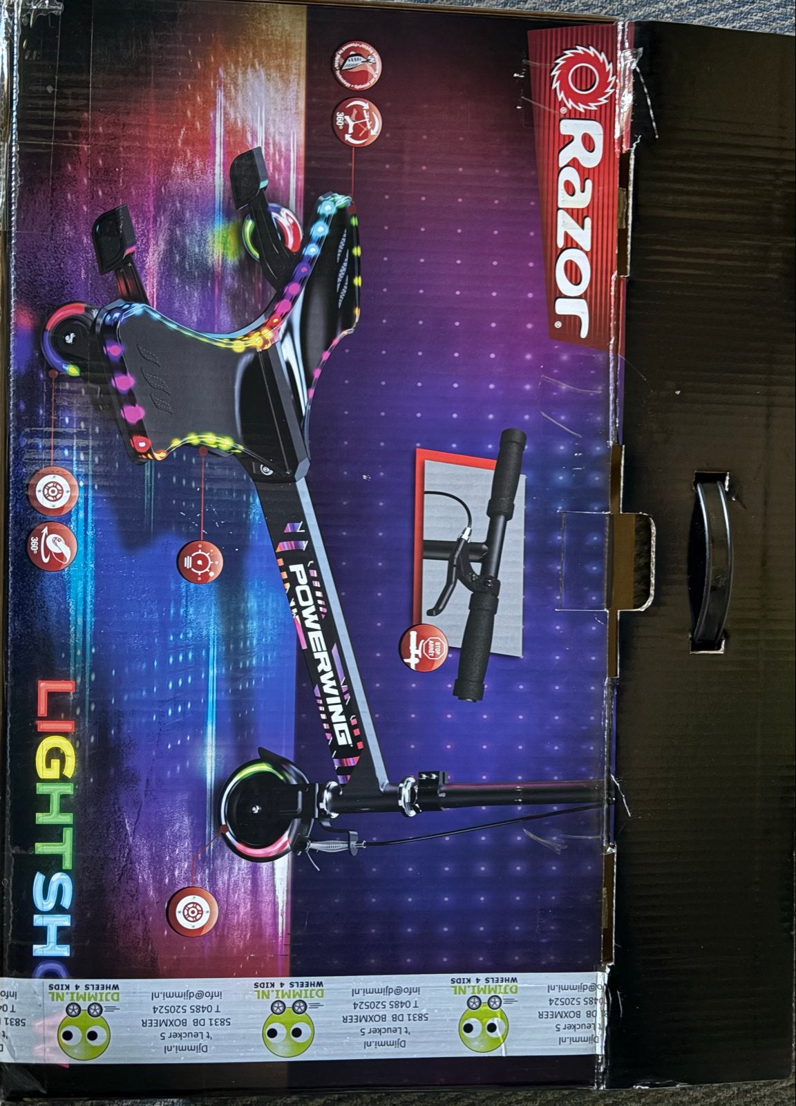 Razor Powerwing Lightshow Step - Zo goed als nieuw!, Ophalen of Verzenden, Zo goed als nieuw, Overige typen