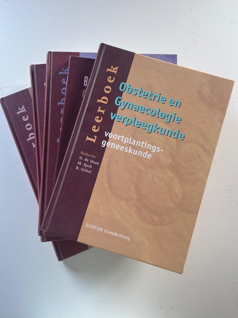 Obstetrie en gynaecologie verpleegkunde 🔺 Leerboeken, Zo goed als nieuw, Beta, Elsevier, HBO