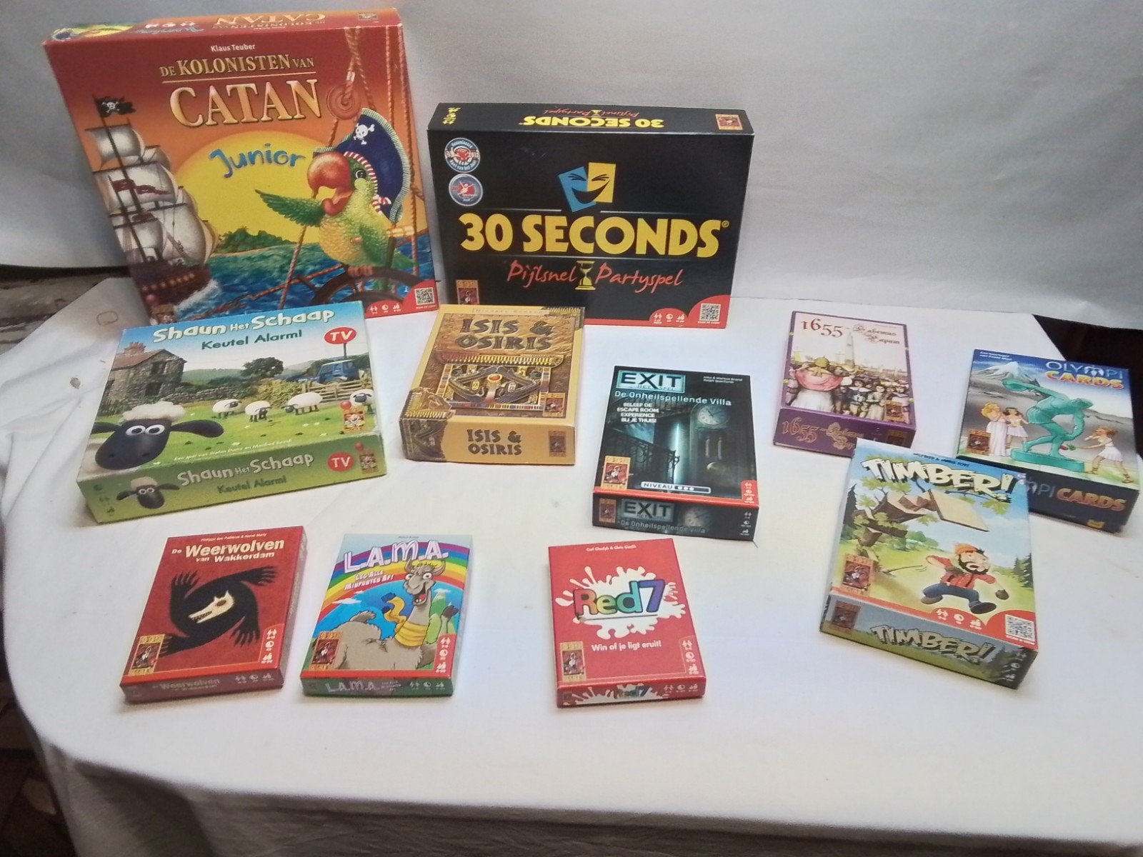 Diverse 999 Games bordspellen (Weerwolven verkocht), Ophalen of Verzenden, Gebruikt, 999 Games