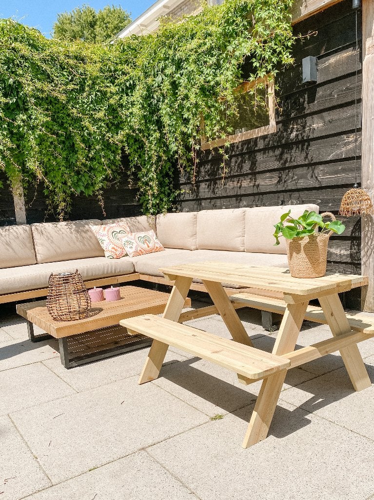 picknicktafel voor kinderen nieuw in verpakking, Kinderpicknicktafel, Nieuw, Ophalen of Verzenden, Rechthoekig