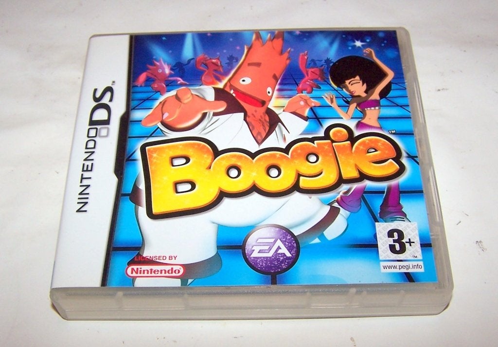Nintendo DS game Boogie met 3D bril. Nwst., Puzzel en Educatief, 1 speler, Ophalen of Verzenden, Zo goed als nieuw