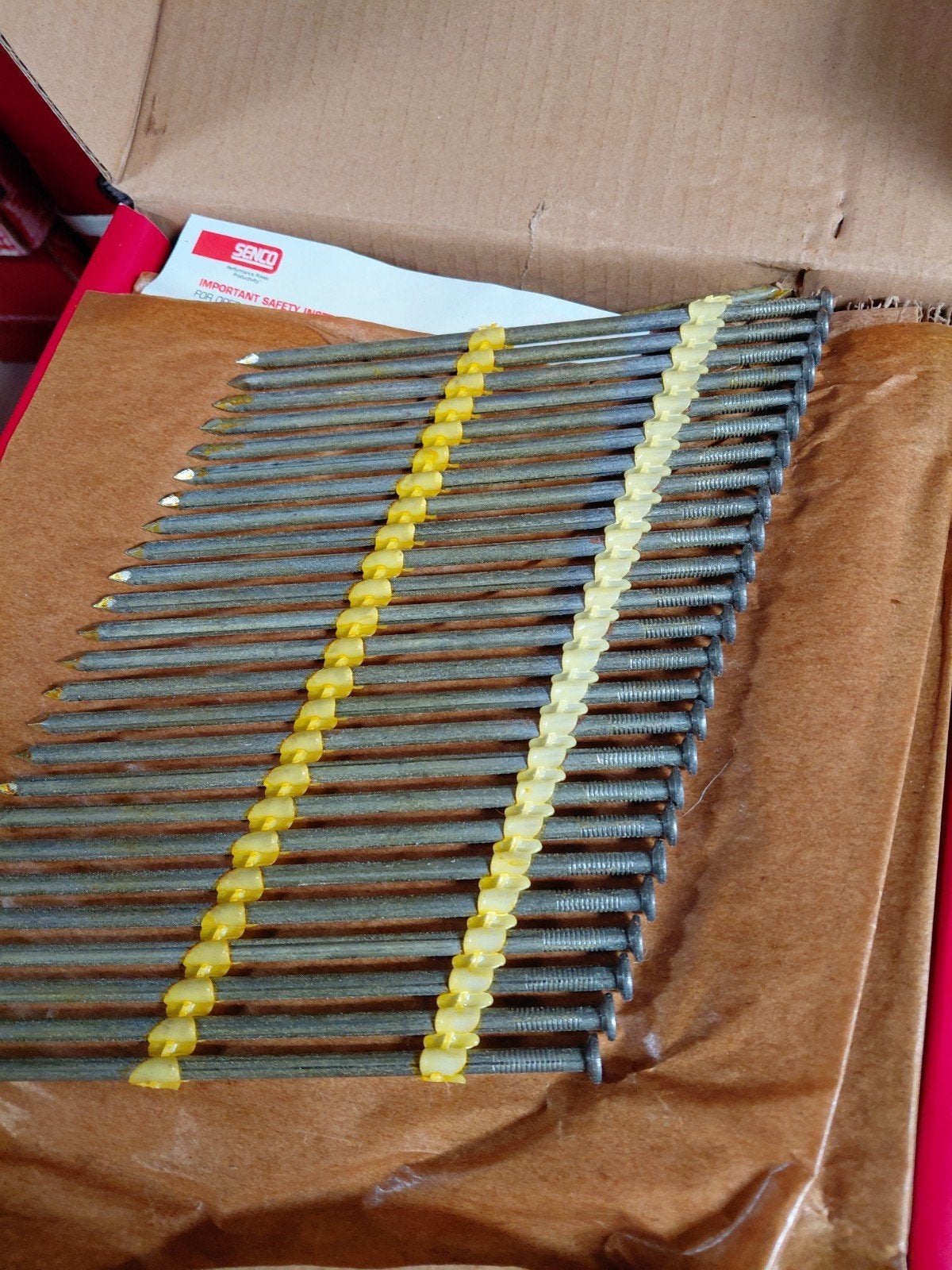 Schietspijkers senco 4,6x160. TD70APBS Schiethamer., Doe-het-zelf en Verbouw, Gereedschap | Handgereedschap, Ophalen, Nieuw