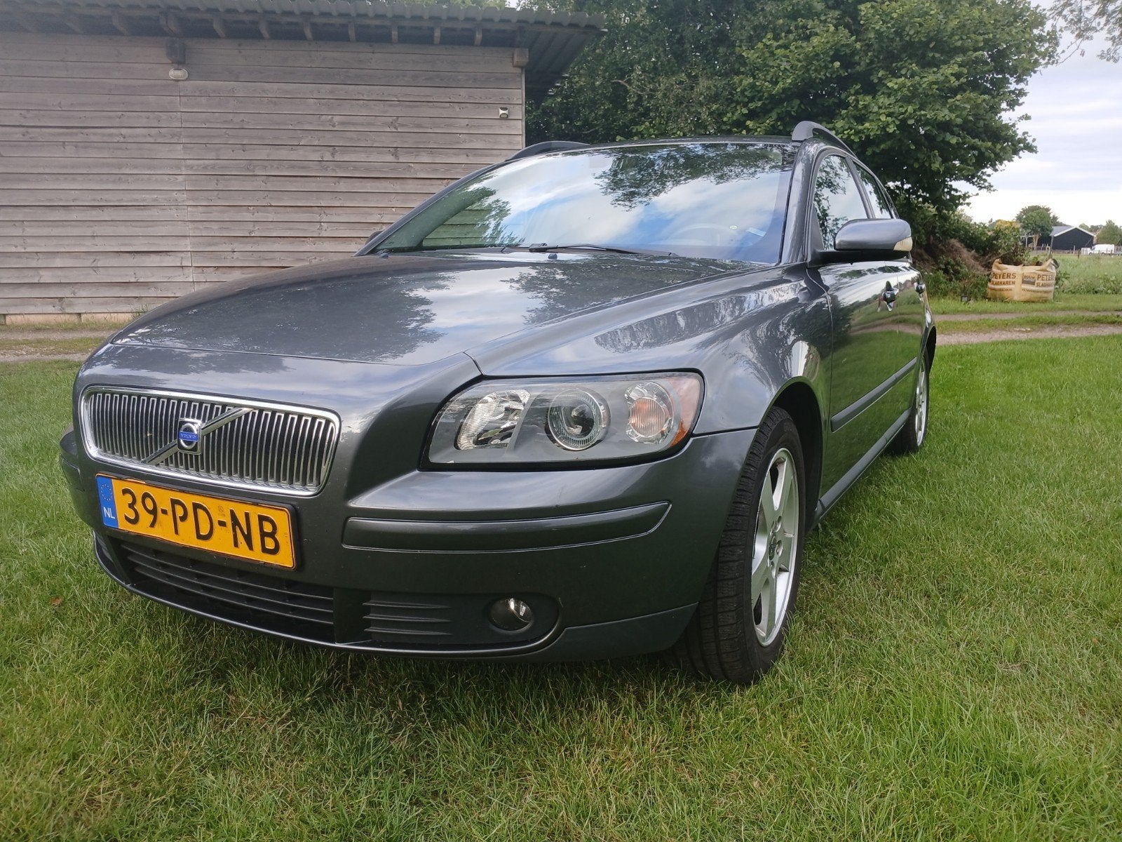 Nette Volvo v50 2.4 grijs 140pk., Auto's, Particulier, Te koop