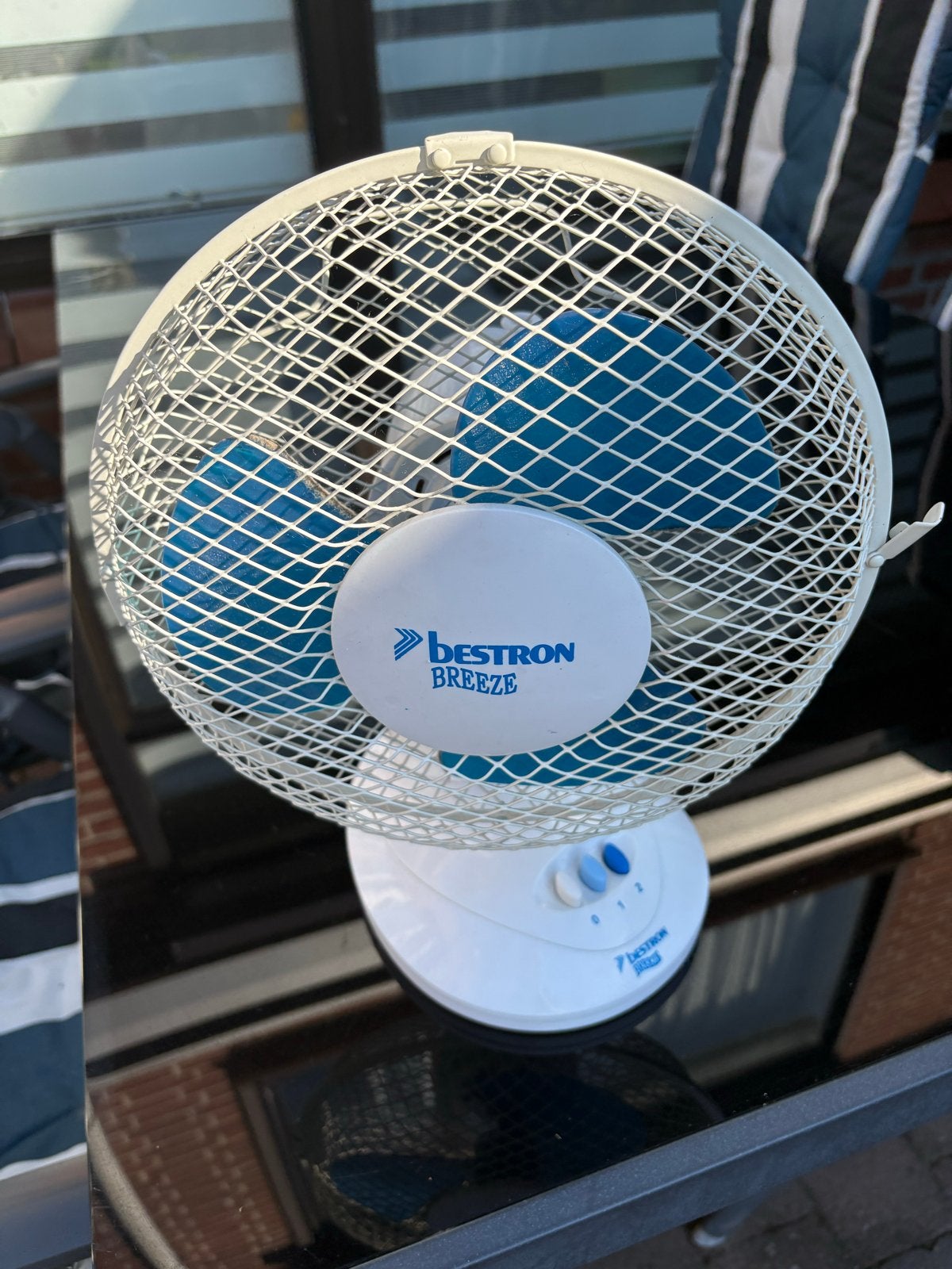 Bestron Breeze Tafelventilator - Compact en Krachtig, Witgoed en Apparatuur, Ophalen, Gebruikt, Tafelventilator