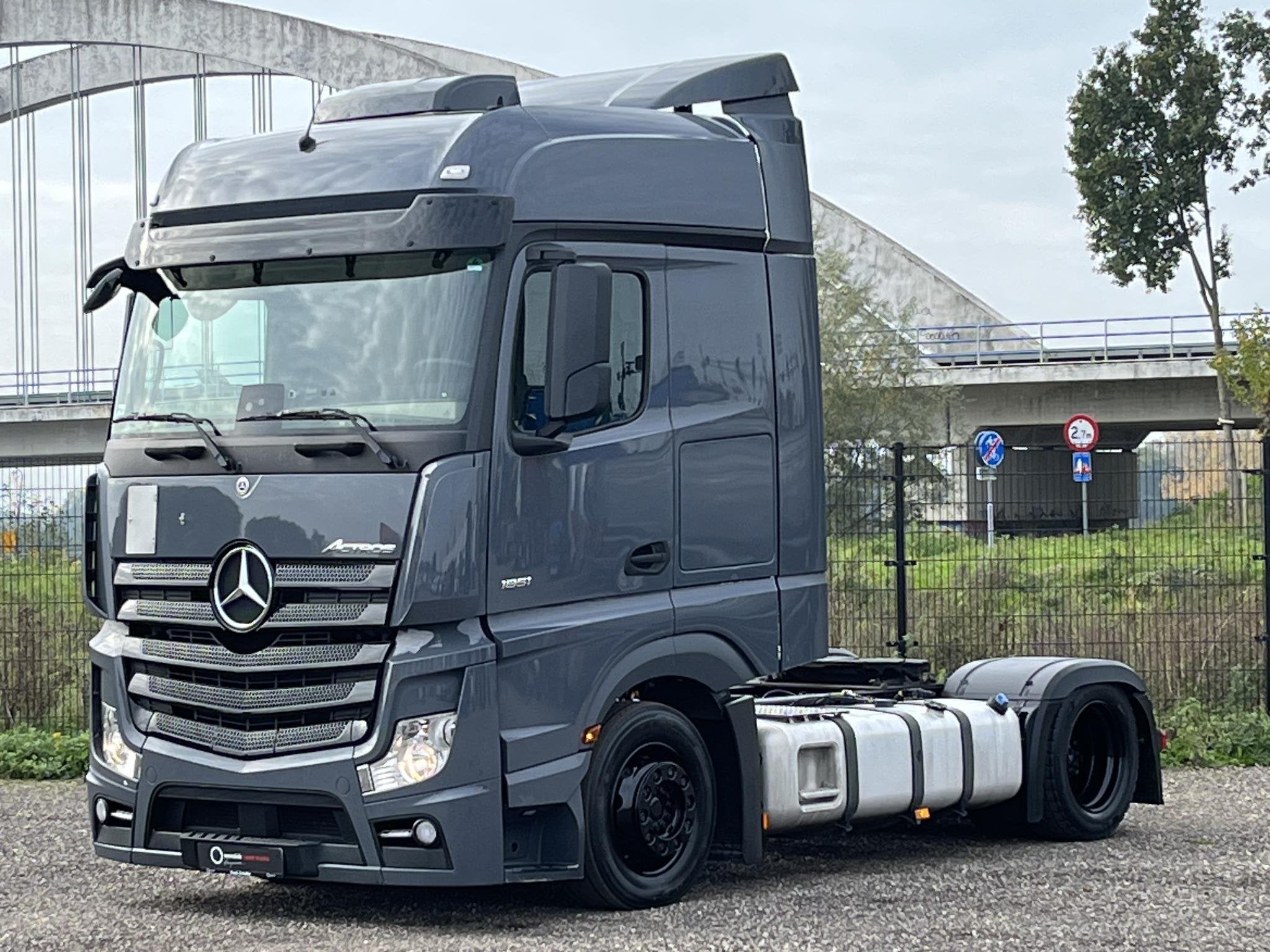 Mercedes-Benz Actros 1851 Lowliner 4x2 | Parking clima | 2 d, Auto's, Automaat, Stof, 510 pk, Mercedes-Benz