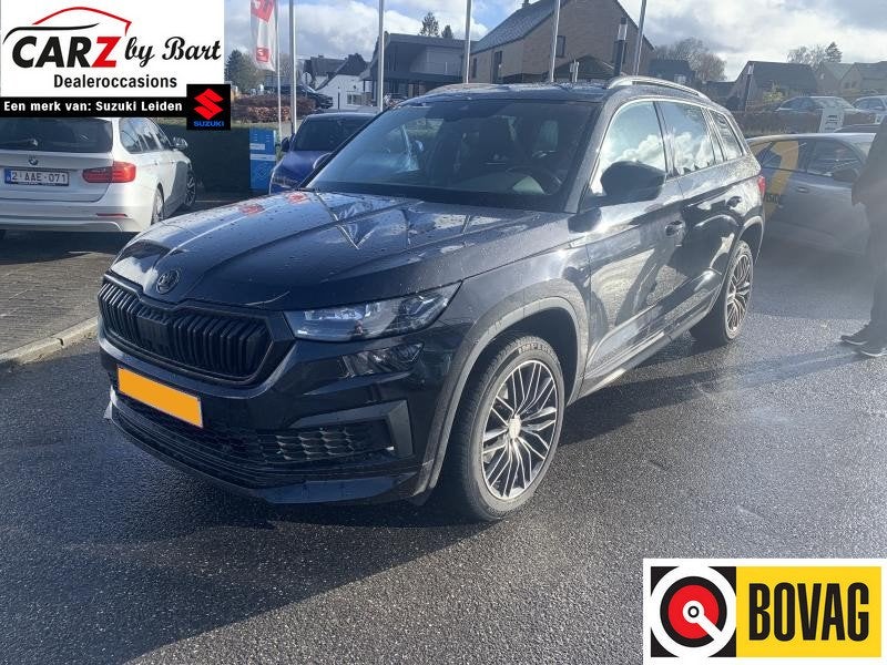 Skoda Kodiaq 1.5 TSI SPORTLINE BUSINESS AUTOMAAT Memory Seat, Zwart, 4 cilinders, 14 km/l, Bedrijf