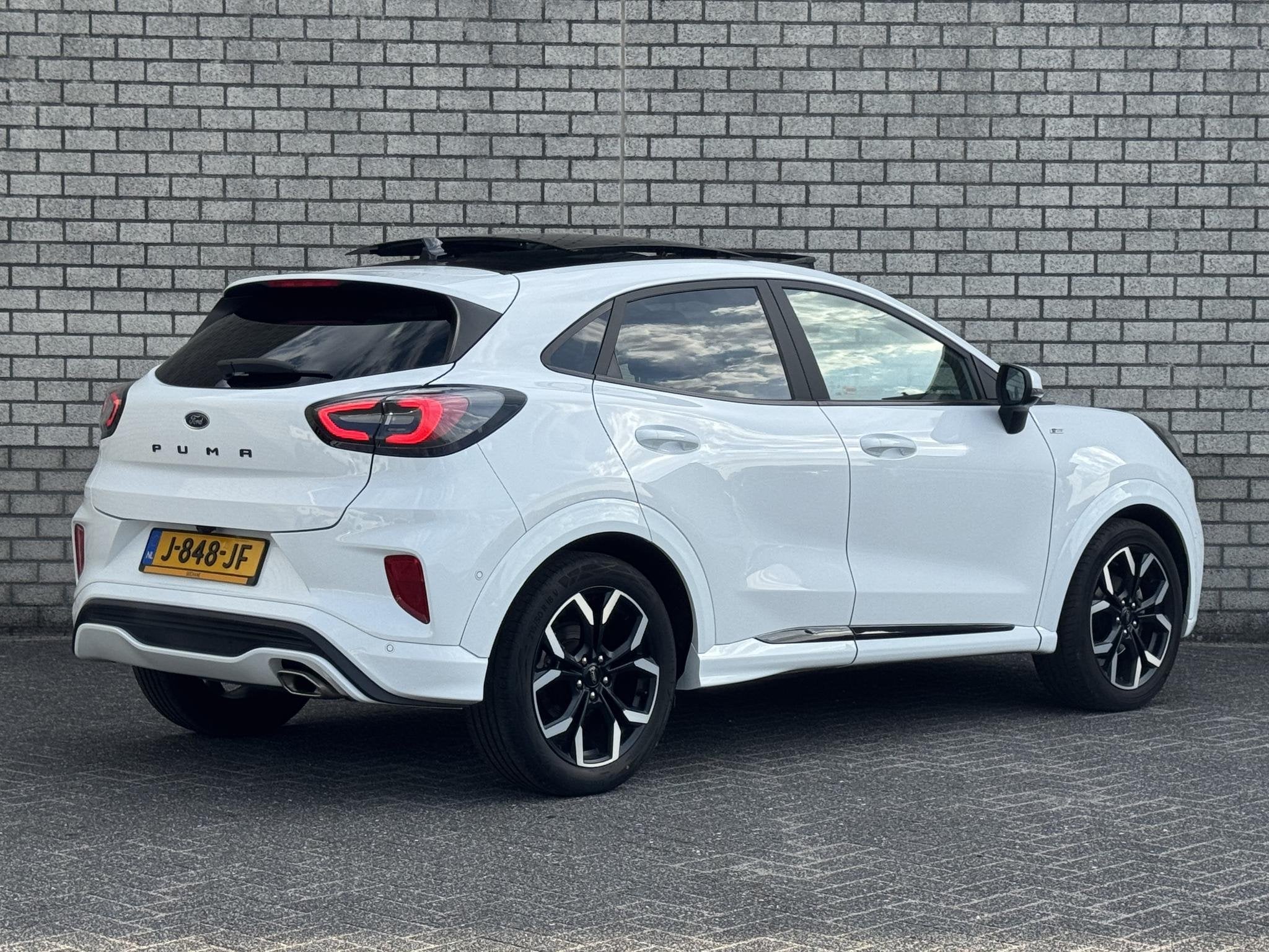 Ford Puma 1.0 EcoBoost ST-Line X | Schuif /- kanteldak | Stu, Auto's, 125 pk, Met garantie (alle), 1226 kg, Leder en Stof